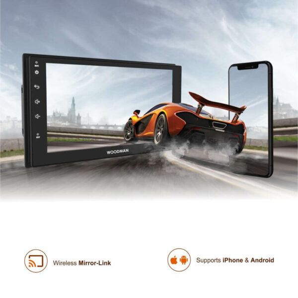 Woodman BIG B Android Stereo for Maruti Ritz 9" HD IPS Display & Gorilla Glass (2GB /16GB)