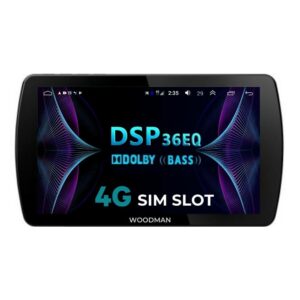 Woodman BIG B Gold Android Car Stereo for Tata Hexa- 9 Inch (4G SIM SLOT/DSP) (2GB /32GB)