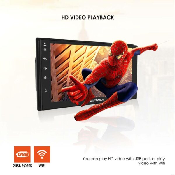 Woodman BIG B Android Stereo for Maruti Ritz 9" HD IPS Display & Gorilla Glass (2GB /16GB)