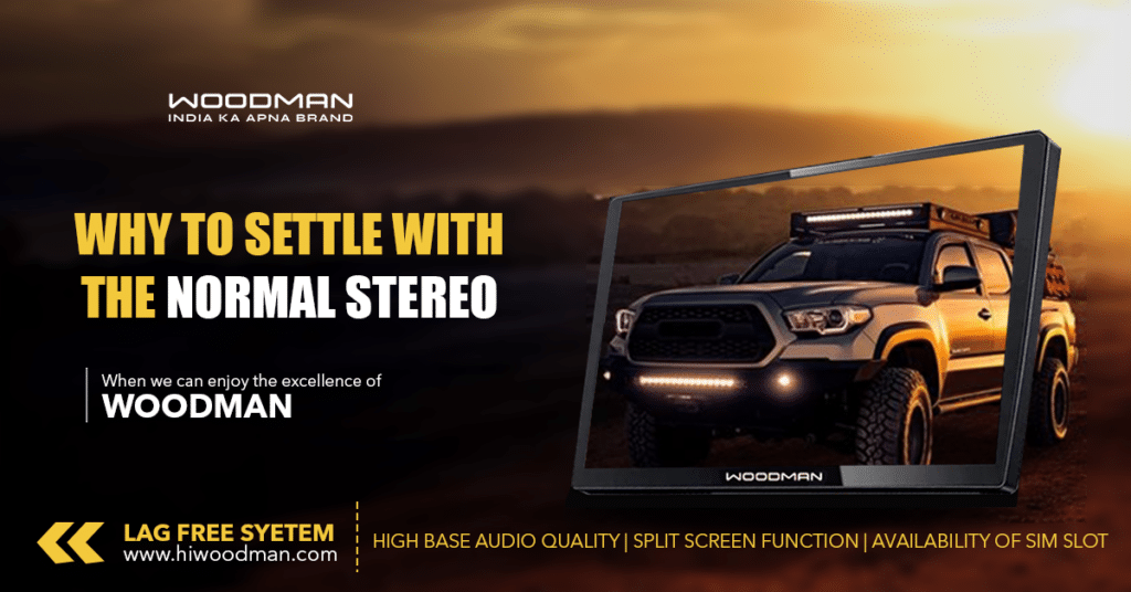 Woodman X9 Car Stereo Elevate Your Car Audio Experience with