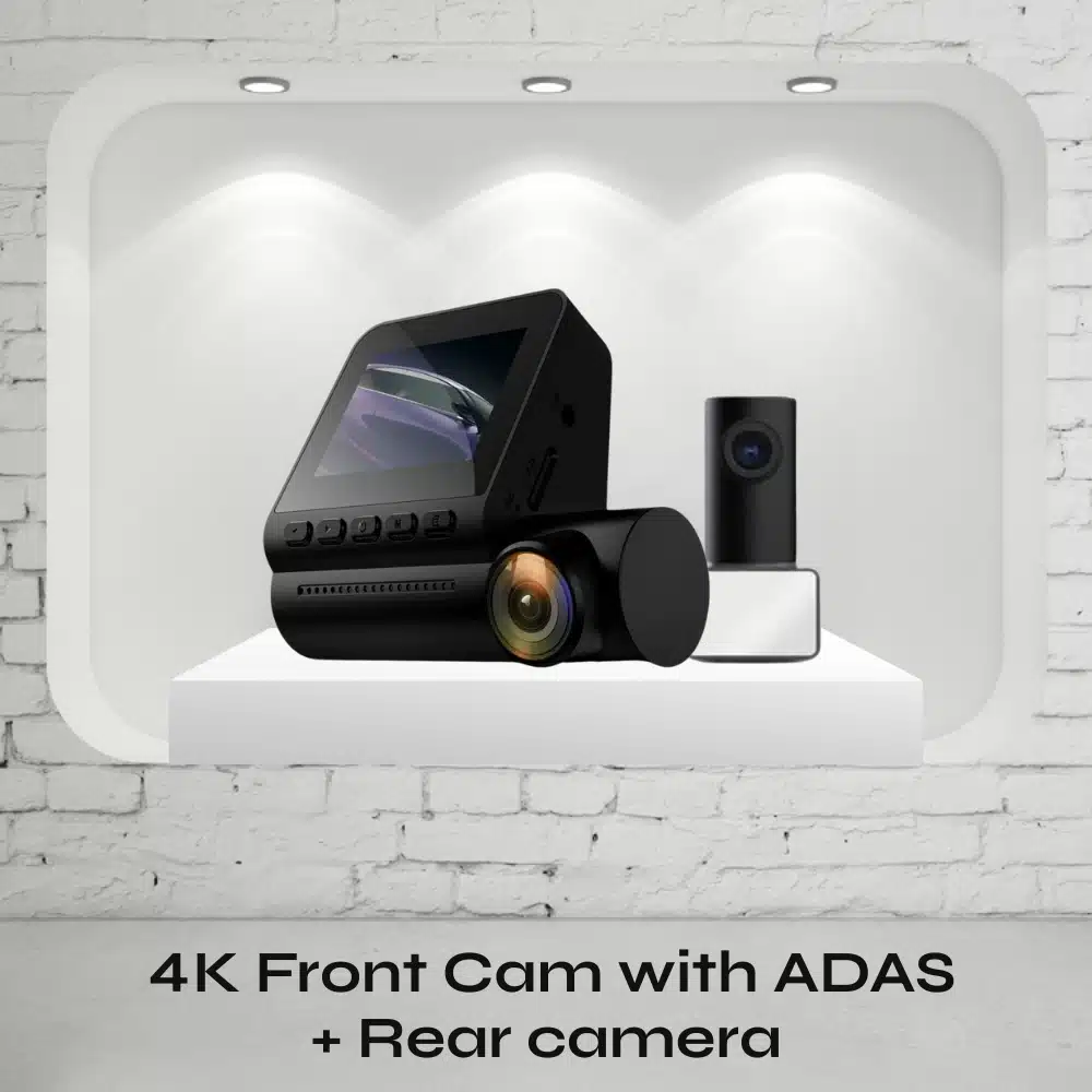 4K Front cam + Back camera