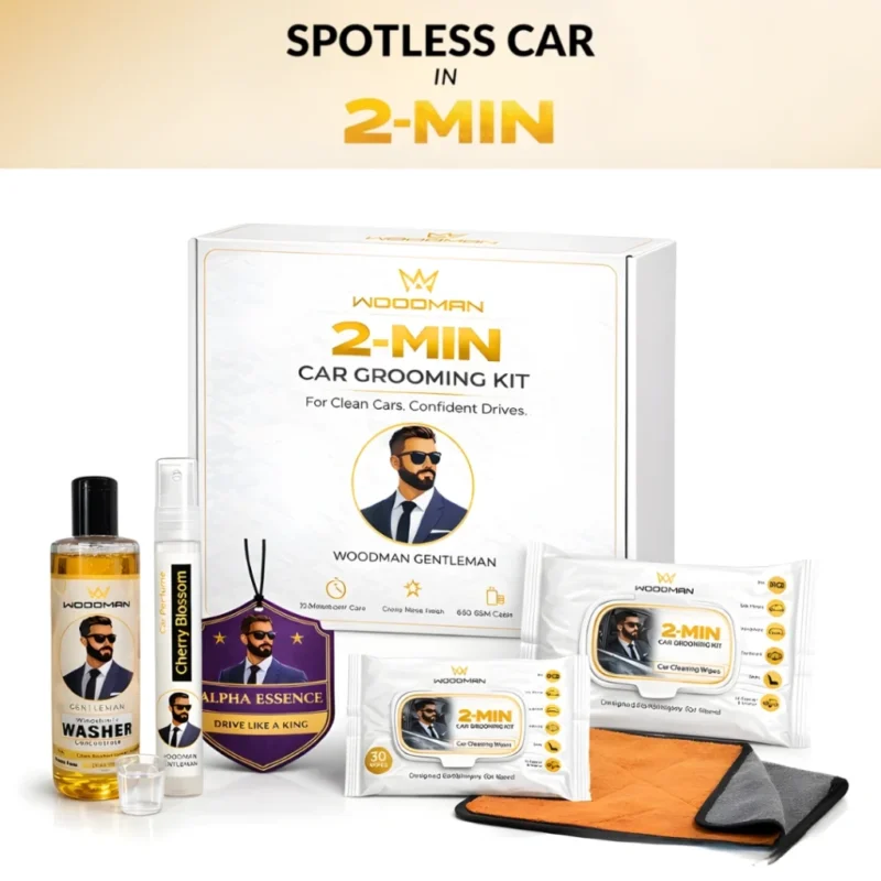 Wooman 2-Min Gentleman Car Cleaning Kit