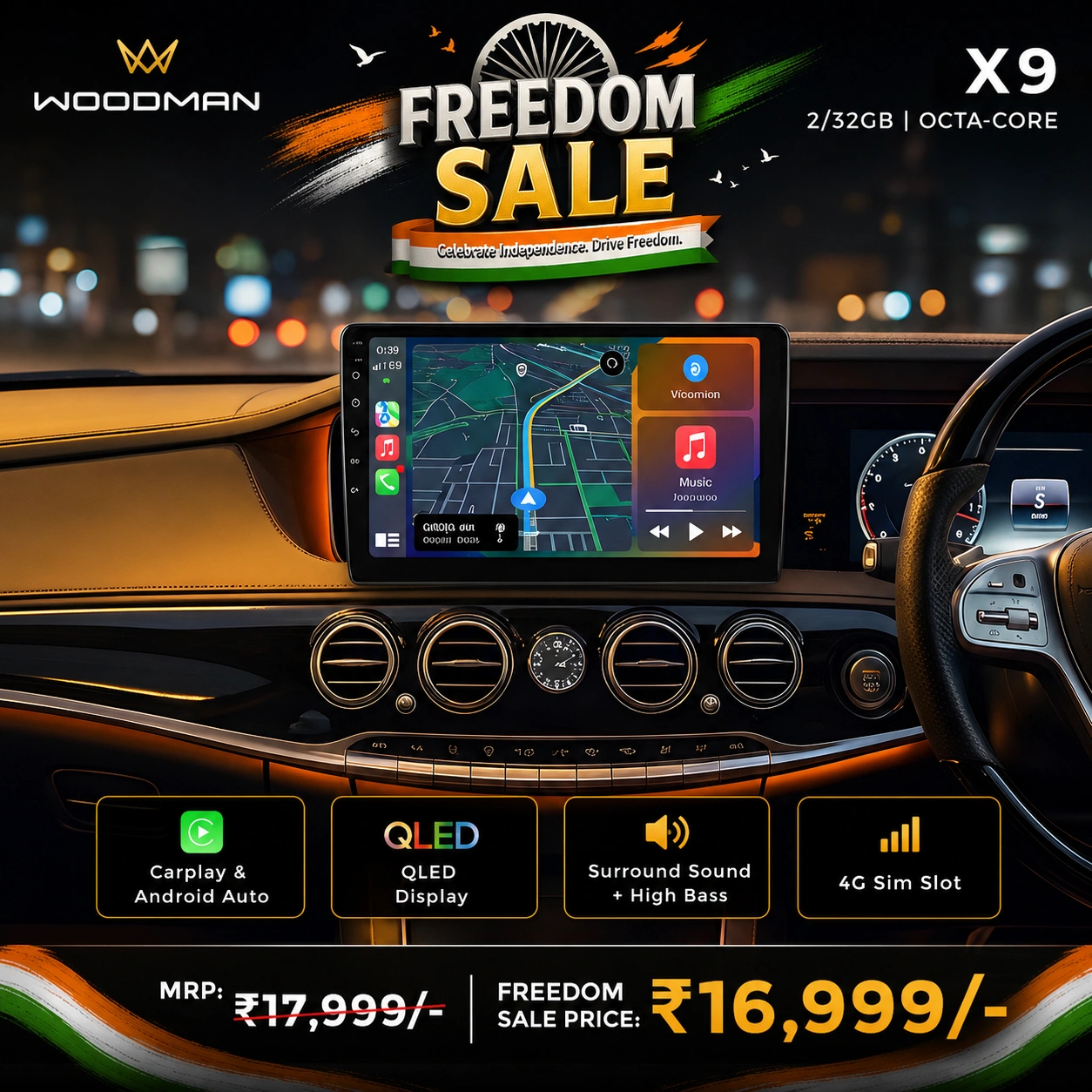 x9 freedom