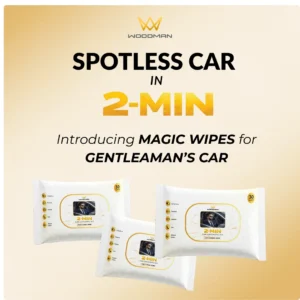Woodman car magic wipes used as car interior wipes