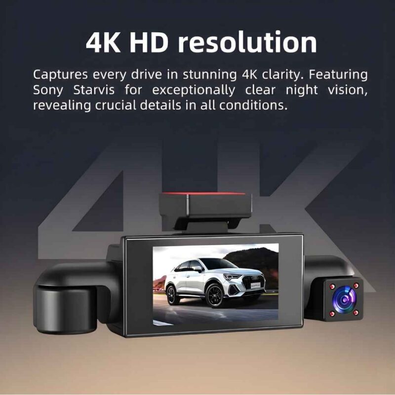 Woodman 360 Pro Ultra Car Dash Camera (4 Channel) ₹15,499/-