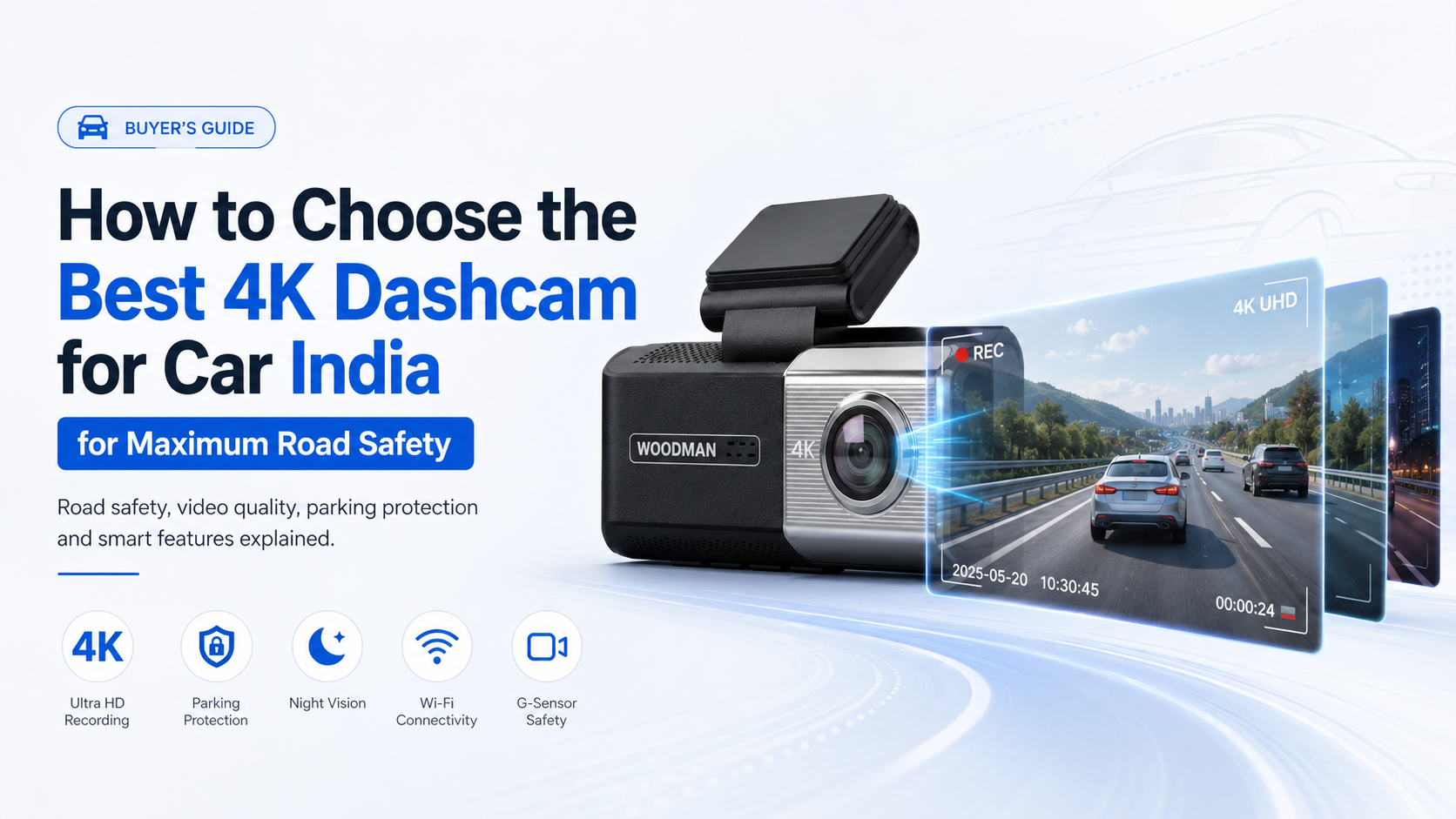4K dashcam for car India
