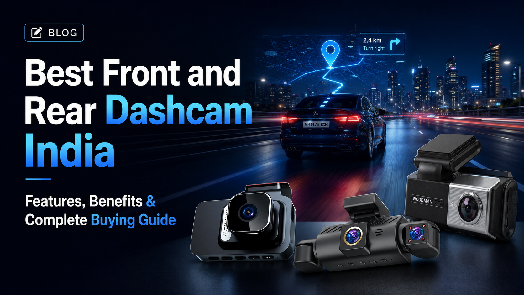 front and rear dashcam